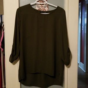 Women's sheer top